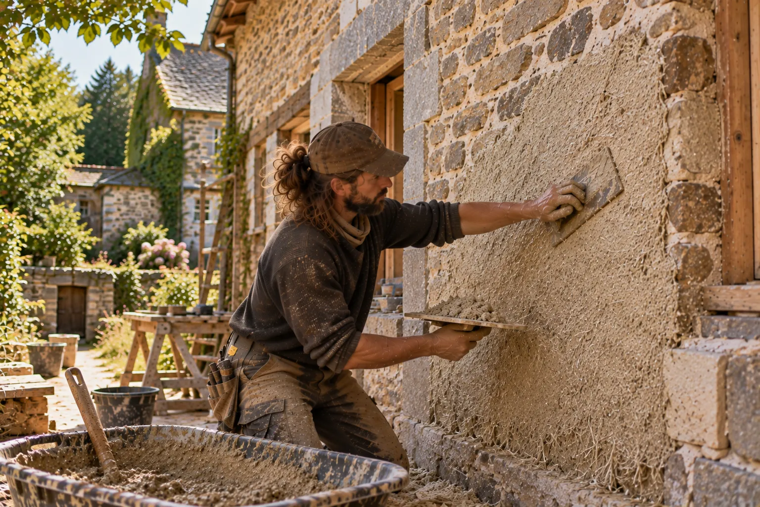 Enduits naturels sur Rennes et le departement 35
