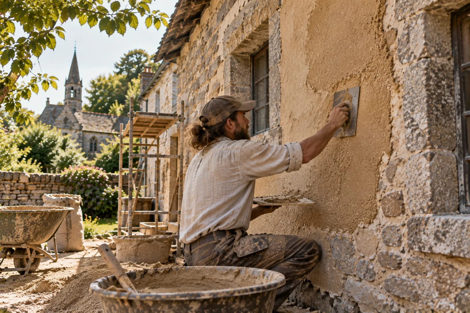 Enduits naturels sur Rennes et le departement 35
