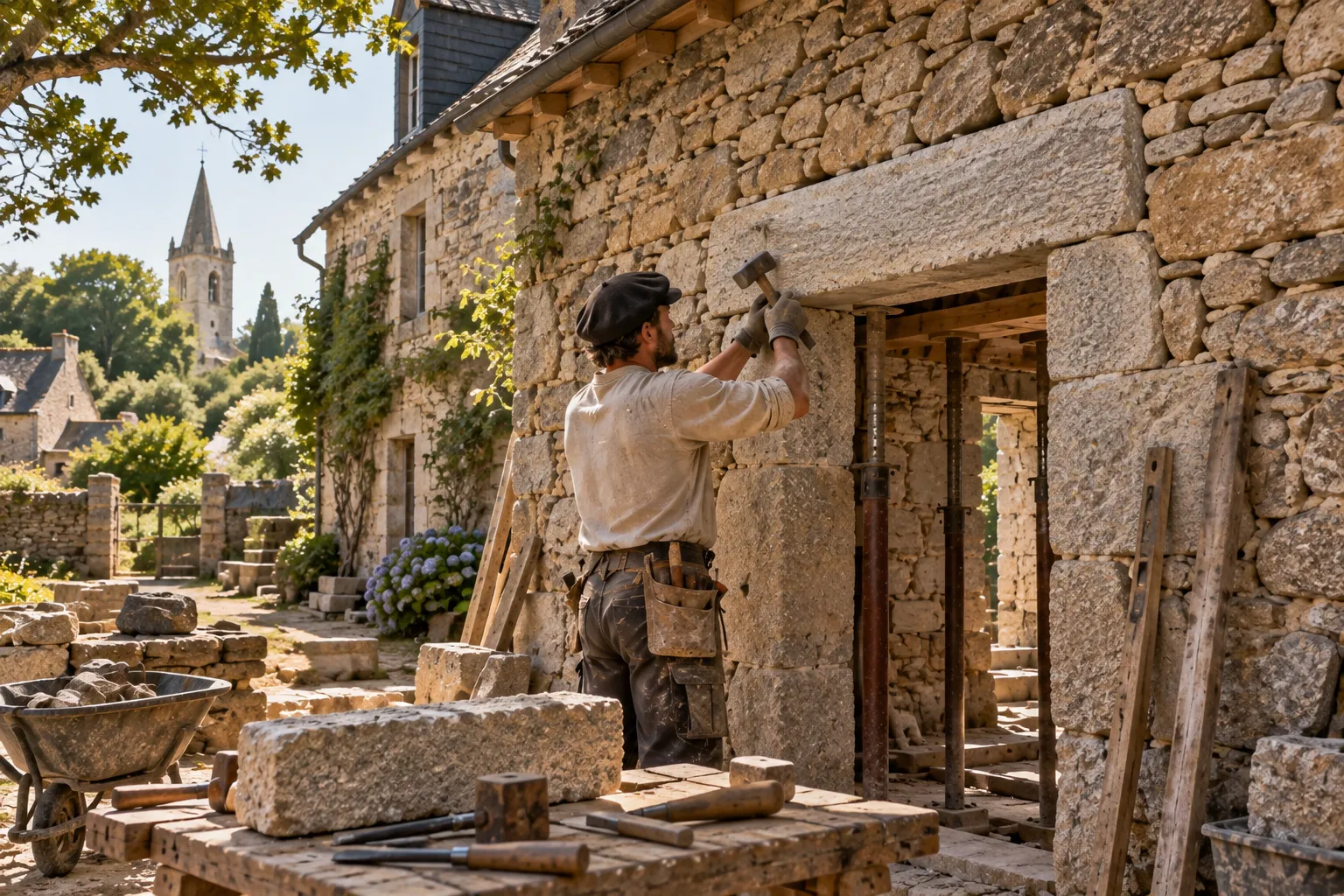 Restauration du bâti ancien sur Rennes et le departement 35