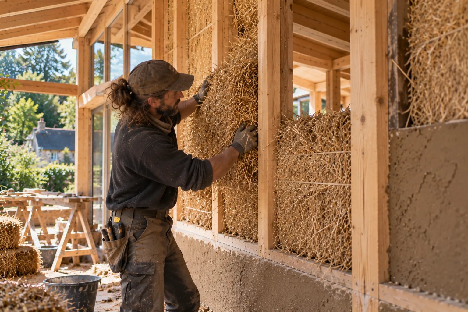 Construction en Paille sur Rennes et le departement 35