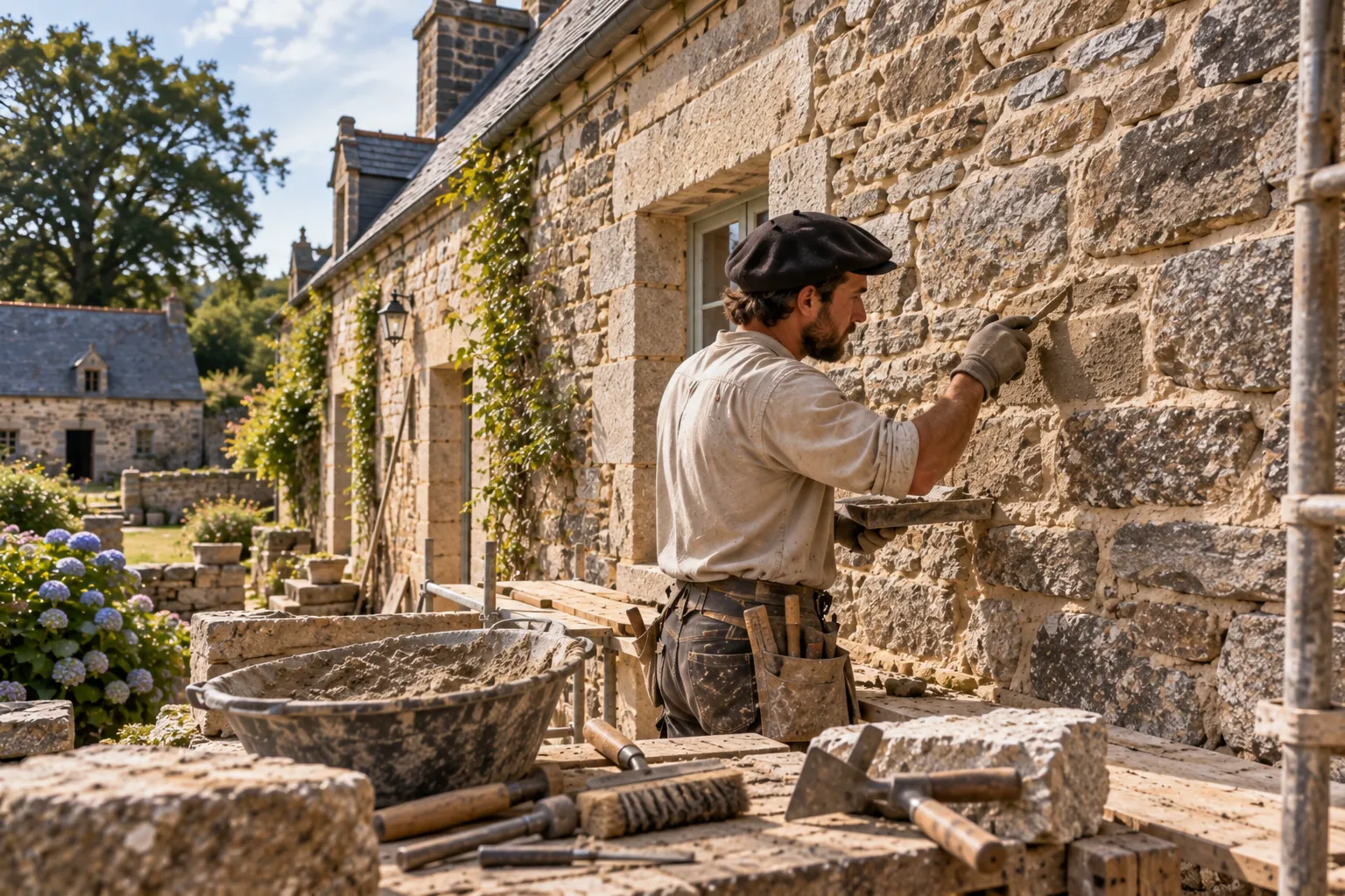 Restauration du bâti ancien sur Rennes et le departement 35