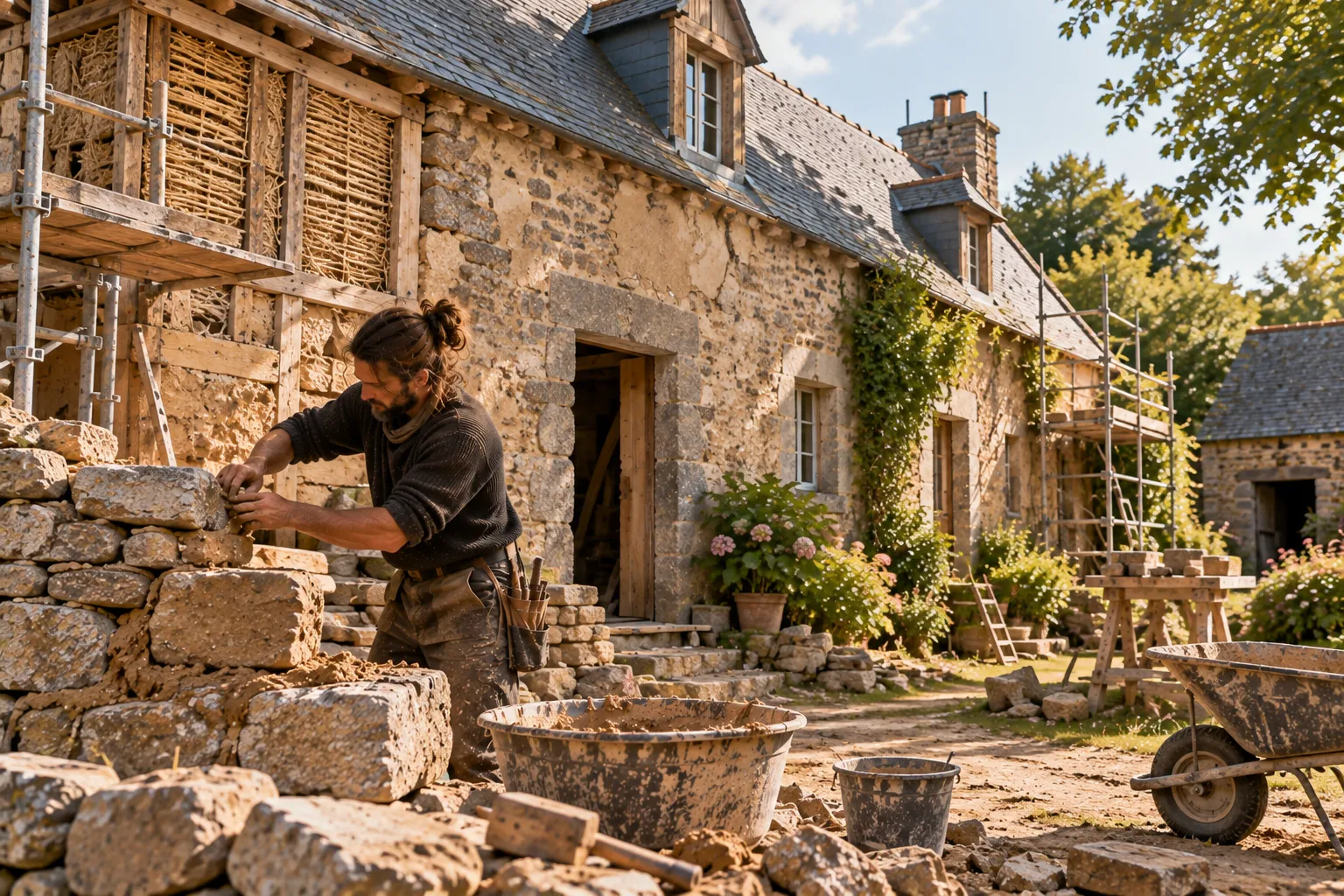 Restauration du bâti ancien sur Rennes et le departement 35