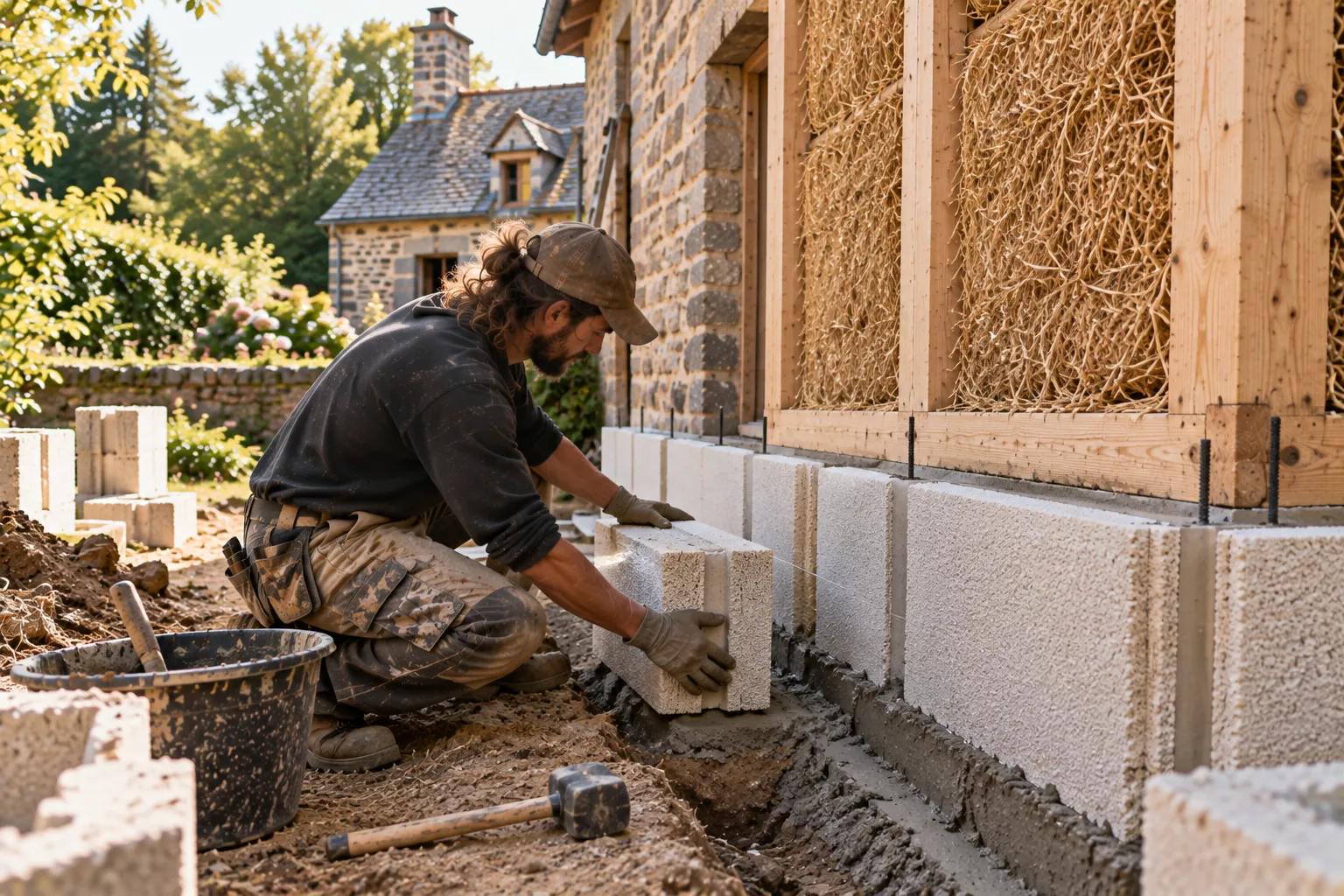 Construction en Paille sur Rennes et le departement 35