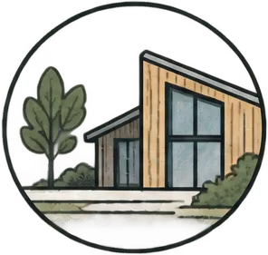Icône construction écologique ou contemporaine du maçon Luc Guesdon sur Rennes, Irodouër et en Ille et Vilaine